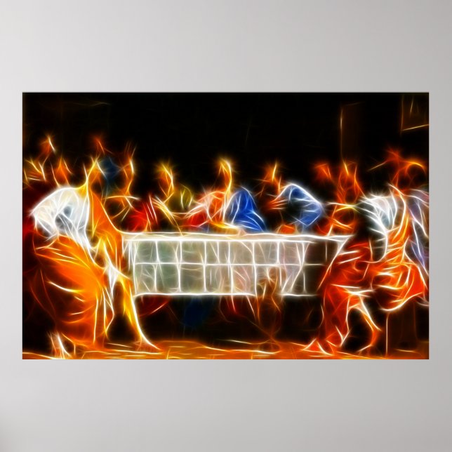 Poster de la Dernière soupe de Jésus Christ (Devant)