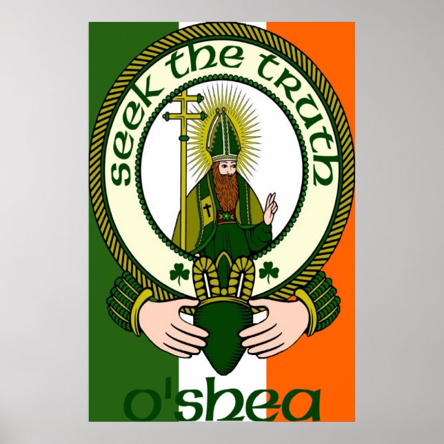 Poster de la devise O'Shea Clan Imprimer (Devant)
