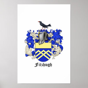 Poster de la famille Fitzhugh Heraldry 1