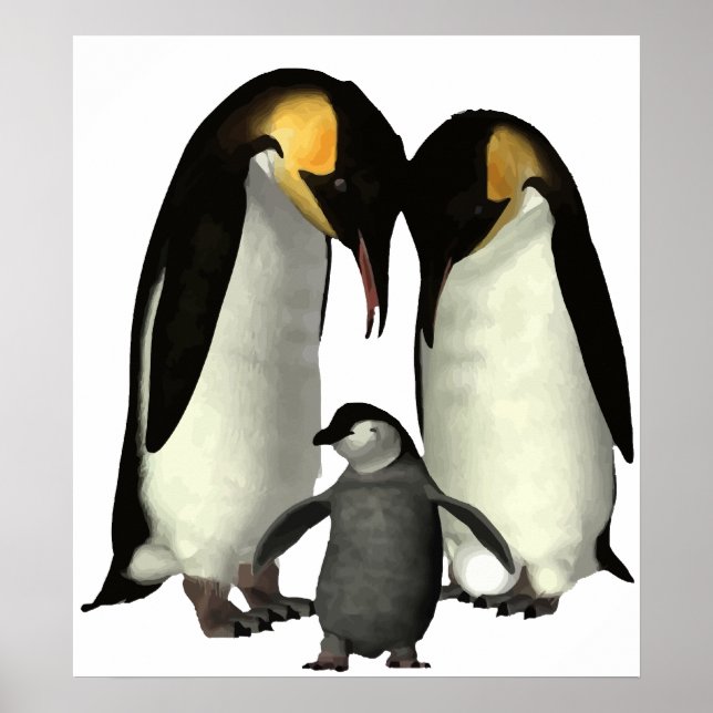 Poster de la famille Penguin (Devant)