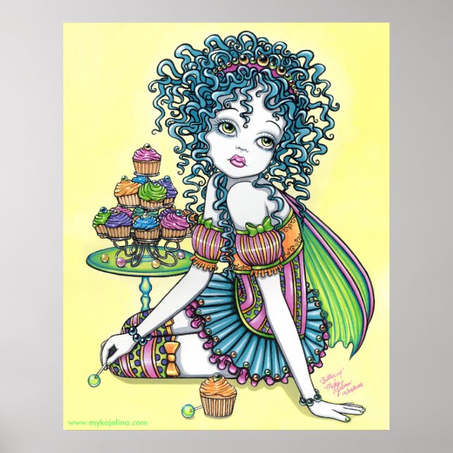 Poster de la fée de gâteau de la Coupe de beurre (Devant)