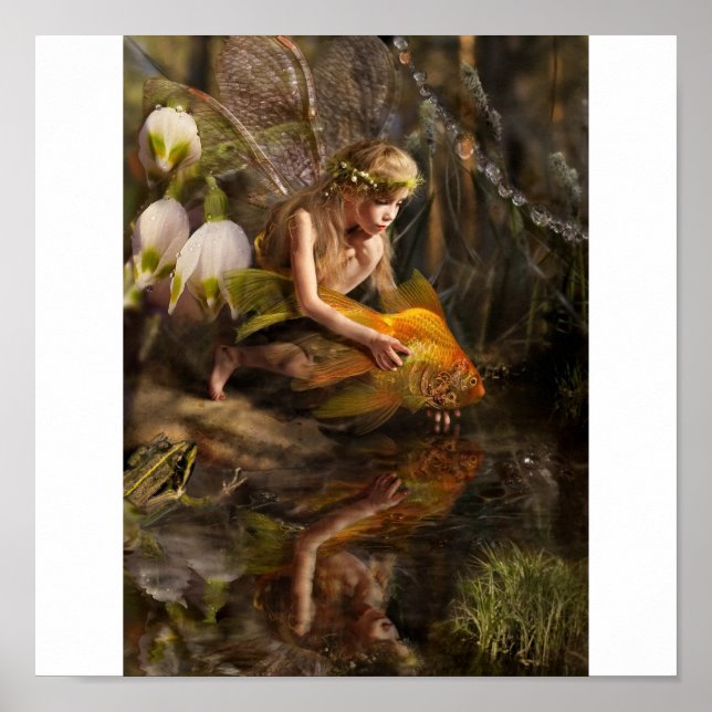 Poster de la fée d'eau (Devant)