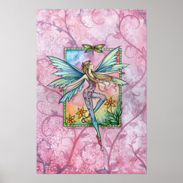 Poster de la fée du printemps Imprimer par Molly H (Devant)
