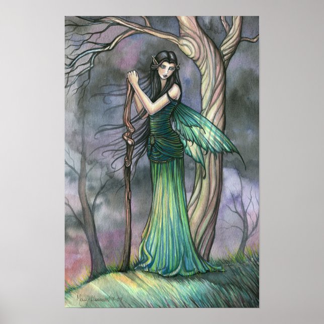 Poster de la fée Emerald Fae par Molly Harrison (Devant)