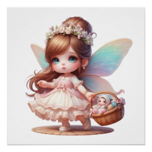 Poster de la fée mignonne