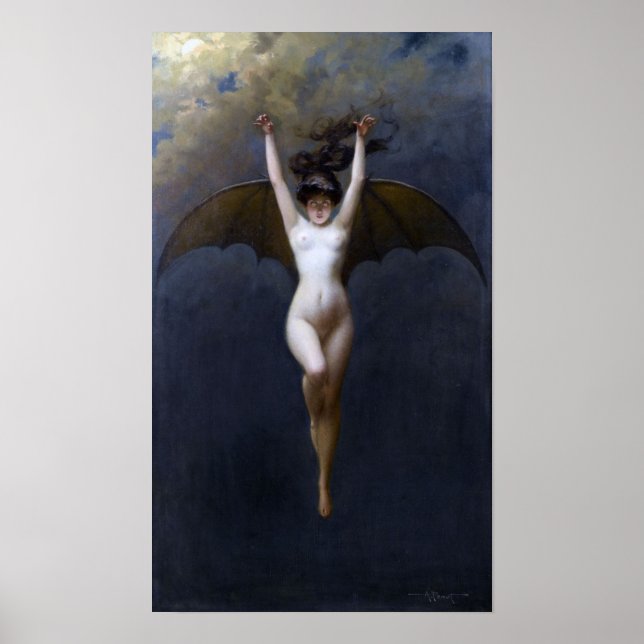 Poster de la Femme de chaume 1890 (Devant)