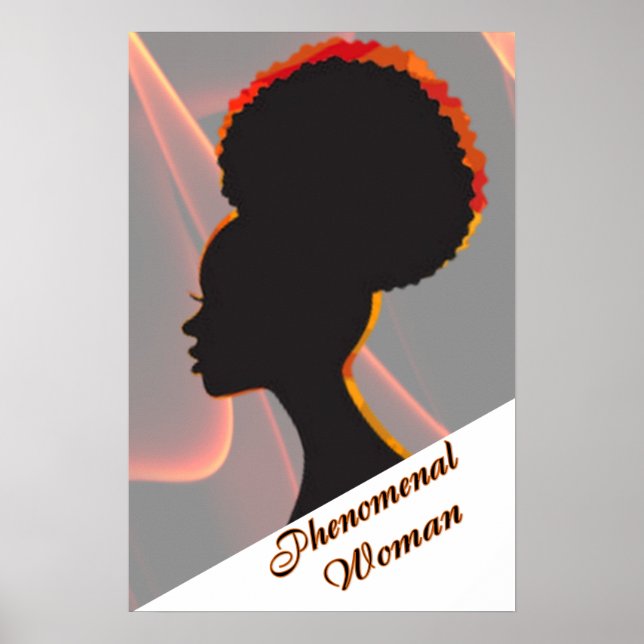 Poster de la Femme Phénoménale (Devant)