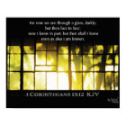 Poster de la fenêtre d'or Lumière et Ombres