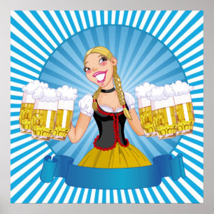 Poster de la fête de la bière - SRF