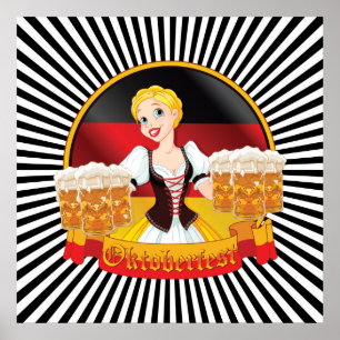 Poster de la fête de la bière - SRF