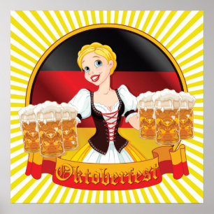 Poster de la fête de la bière - SRF