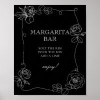 Poster de la Fête des mariées du bar Margarita noi