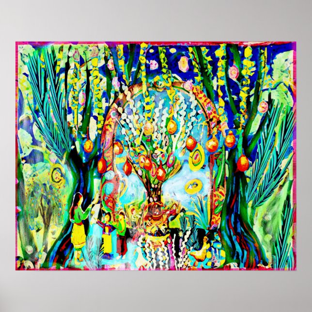 Poster de la fête du printemps de l'art populaire  (Devant)
