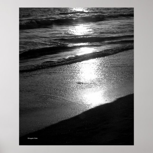 Poster de la fin de la journée à Dog Beach (Devant)