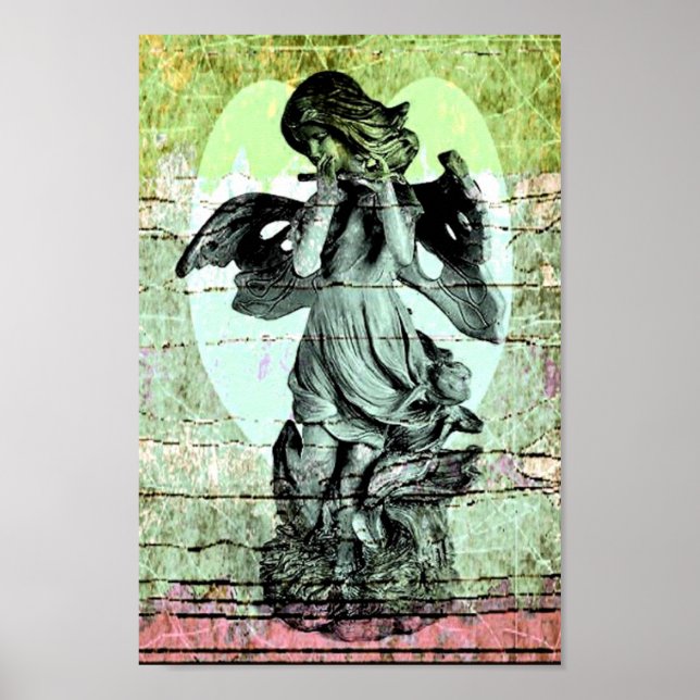 Poster de la Flûte Angel et du Coeur (Devant)