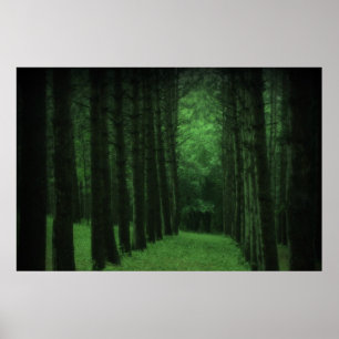 Poster de la forêt enchantée