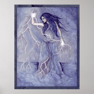 Poster de la foudre