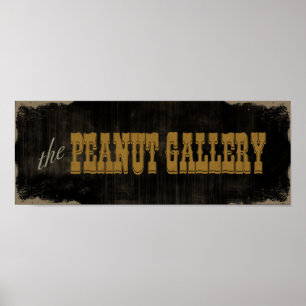 Poster de la Galerie des cacahuètes