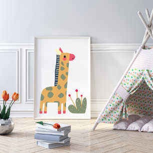 Poster de la Giraffe Nursery Room