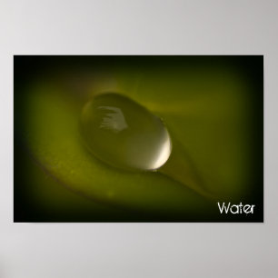 Poster de la goutte d'eau 2