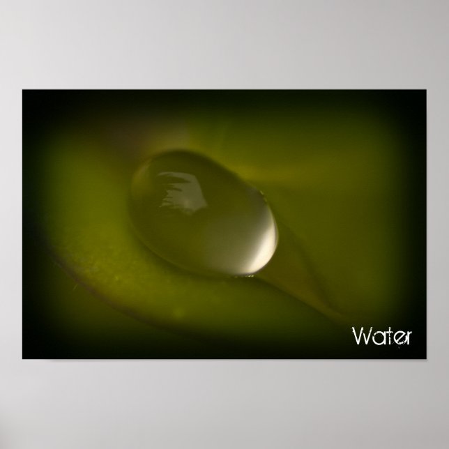 Poster de la goutte d'eau 2 (Devant)