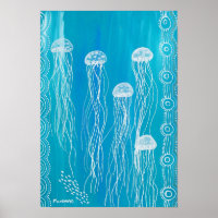 Poster de la Jelly Fish Dream par Mundara