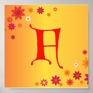 Poster de la lettre F