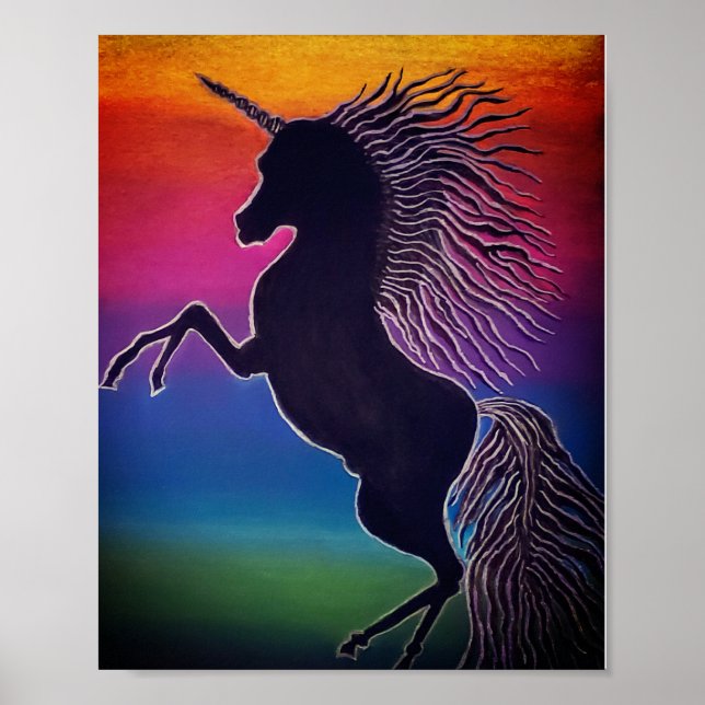 Poster de la licorne (Devant)