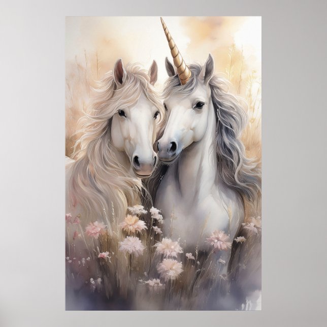 Poster de la licorne (Devant)