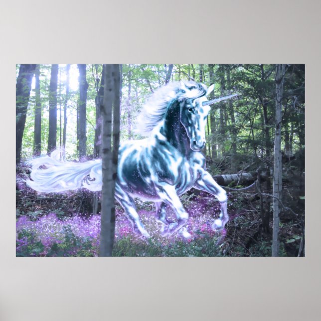 Poster de la licorne (Devant)