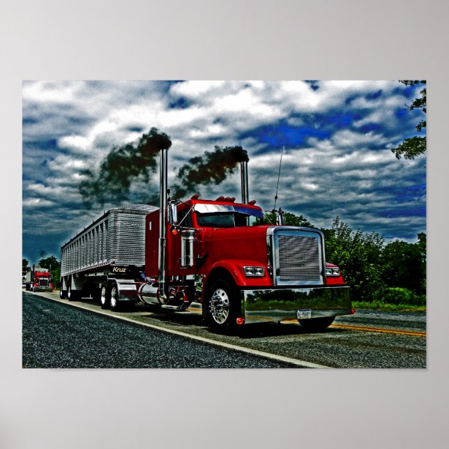 Poster de la ligne cargo Rollin' (Devant)