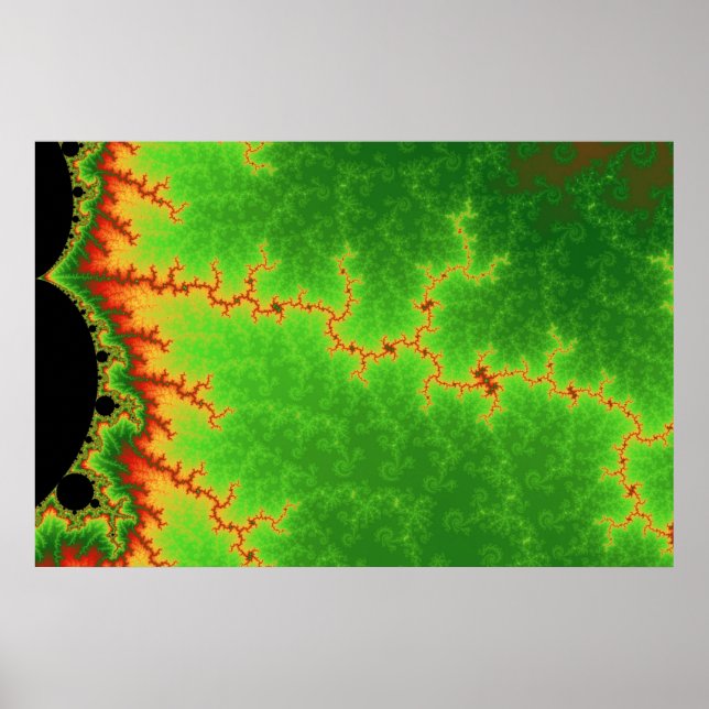 Poster de la ligne de faille verte (Devant)