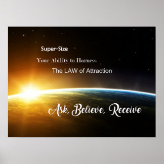 Poster de la loi d'attraction