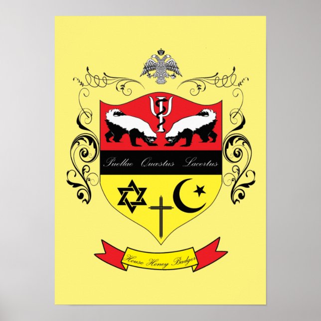 Poster de la maison Honey Badger (Devant)