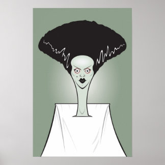Poster de la mariée de Frankenstein