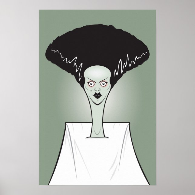 Poster de la mariée de Frankenstein (Devant)