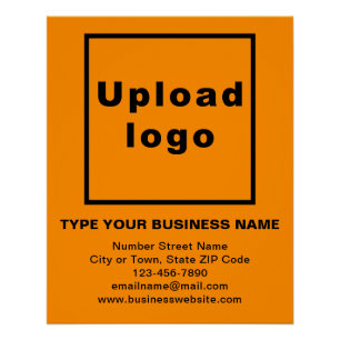 Poster de la marque commerciale Orange Color Gloss