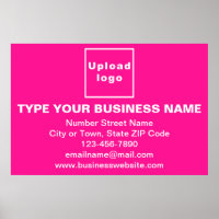 Poster de la marque commerciale sur le rectangle r