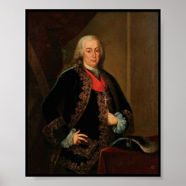 Poster de la marquise Pomba*l du Portugal (Devant)