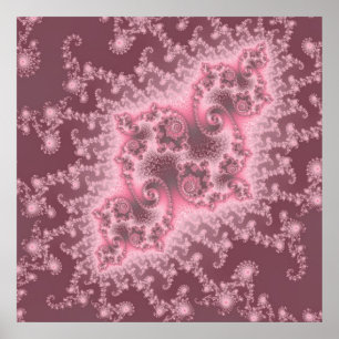 Poster de la méduse rose