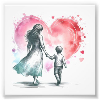Poster de la mère et de l'enfant