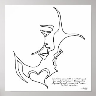 Poster de la mère et de l'enfant