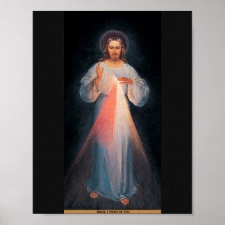 Poster de la miséricorde divine