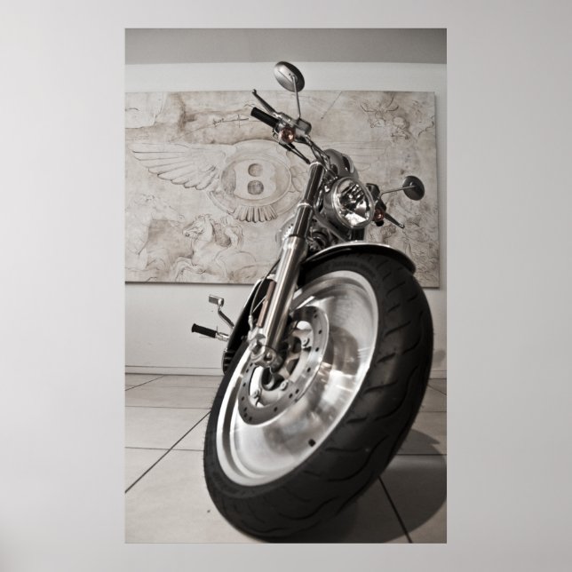 Poster de la moto (Devant)