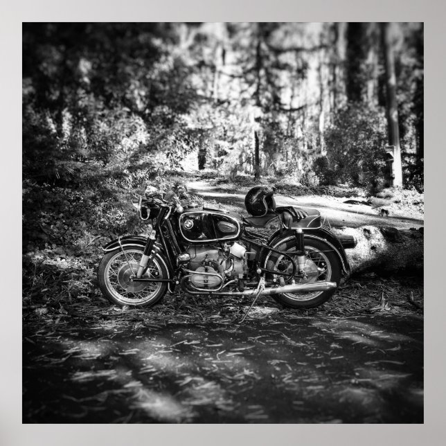 Poster de la moto BMW (Devant)