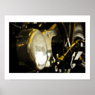 Poster de la moto Yamaha Made in Japan