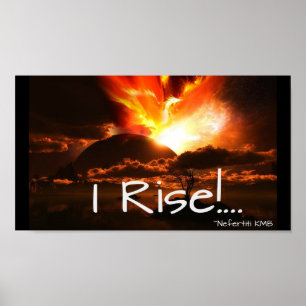 Poster de la muraille I Rise