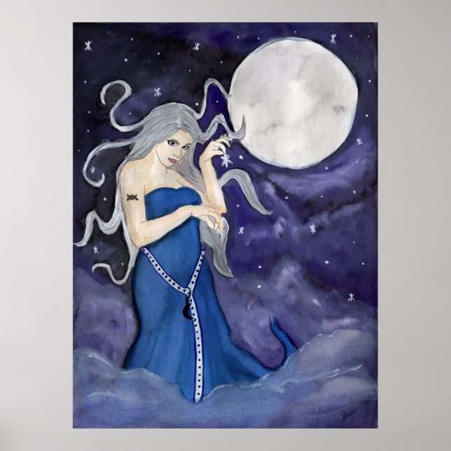 Poster de la naissance d'une étoile (Devant)