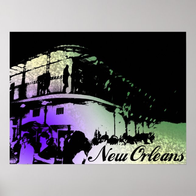 Poster de la Nouvelle-Orléans (Devant)