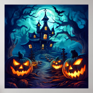 Poster de la nuit d'Halloween